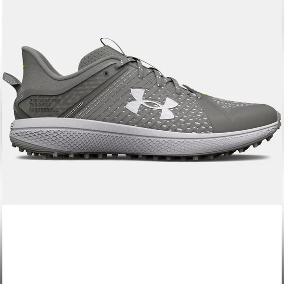 Under Armour MEN'S YARD TURF BASEBALL SHOES Sz M 10.0 (W 11.0) Low Cleats NWOB - Picture 2 of 10